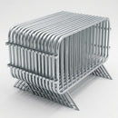 2000mm Galvanised Steel Crowd Safety Barrier – Pack of 25 (view 2)