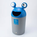 84 Litre Alien Recycling Bin, Grey Base, Colour-Coded Lid (view 2)