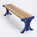 Cast Iron and Iroko Hardwood Garden Bench (view 2)