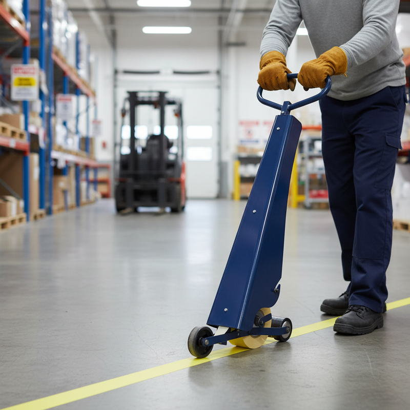 Dark Gray Premium Floor Marking Tape Kits for Safety and Efficiency