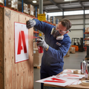 Dim Gray Premium A to Z Stencil Kit with Laser Cut Precision