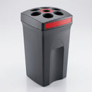 100 Litre Cup Recycling Bin with Removable Liquid Reservoir (view 2)