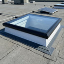 Fixed Glass Rooflight 1000x1000mm with PVC Upstand