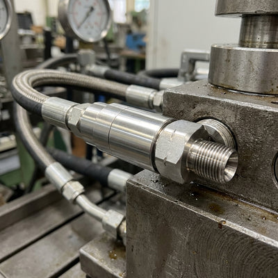 1/4" BSP Female × 3/8" BSP Male Swivel, 275 Bar Triple Bearing