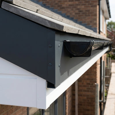 L Return Aluminium Fascia Board 30mm – 3m