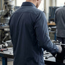 Long Sleeve Wicking Work Shirt with UPF 50+ - Navy