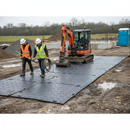 Slate Gray Premium Heavy Duty Access Mat - Half Size - 2400mm x 600mm x 15mm