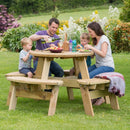 Round Picnic Table - Ideal for Outdoor Dining