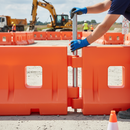 Chocolate Heavy Duty Safety Barrier Connection Pin for Secure Interlocking