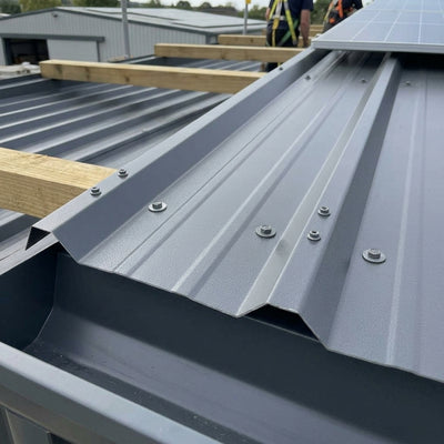 Anthracite Plastisol Roof Profile 0.7mm x 1000mm