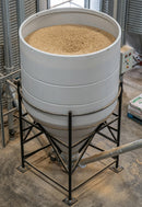 6200L Open Top Cone Tank, 15° Angle, Food Grade Polyethylene