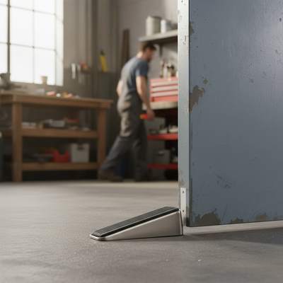 Premium Heavy Duty Non-Slip Door Stopper Wedge for Secure Door Holding on Various Surfaces