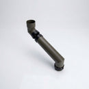 76mm Diameter Flush Joint Adjustable Swanneck Downpipe — RAL 7022