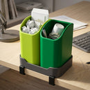 5 Litre Desktop Recycling Bin – Compact Two-Unit Set