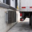 Black Loading Bay Protection Block with Steel Frame 300 x 380 x 105mm