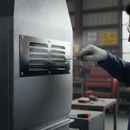 Premium Stainless Steel Louvred Vent 9x3 Inch for Efficient Airflow in Interior and Exterior Applications