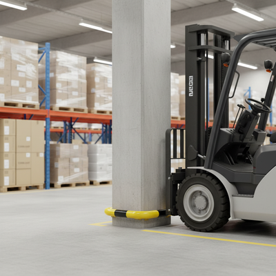 Professional Corner Collision Protection Bar - 76mm Diameter