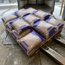 25 x 10kg Brown De-Icing Rock Salt Bags