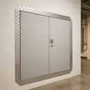 2hr Fire Rated Double Riser Door - Metal Beaded Frame