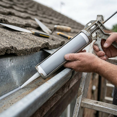 Low Modulus Silicone Sealant for Gutters 380ml Grey