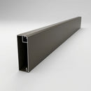 U Return Aluminium Fascia Board 30x25mm – 3m Length — RAL 7022
