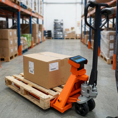2000kg Capacity Weigh Scale Pallet Truck with 4 Load Cells