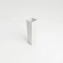 72x72mm Aluminium Gutter Outlet Spigot Extender — RAL 9016