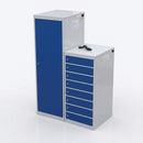 8-Compartment Laptop and Tablet Charging Locker with Cam Lock (view 2)