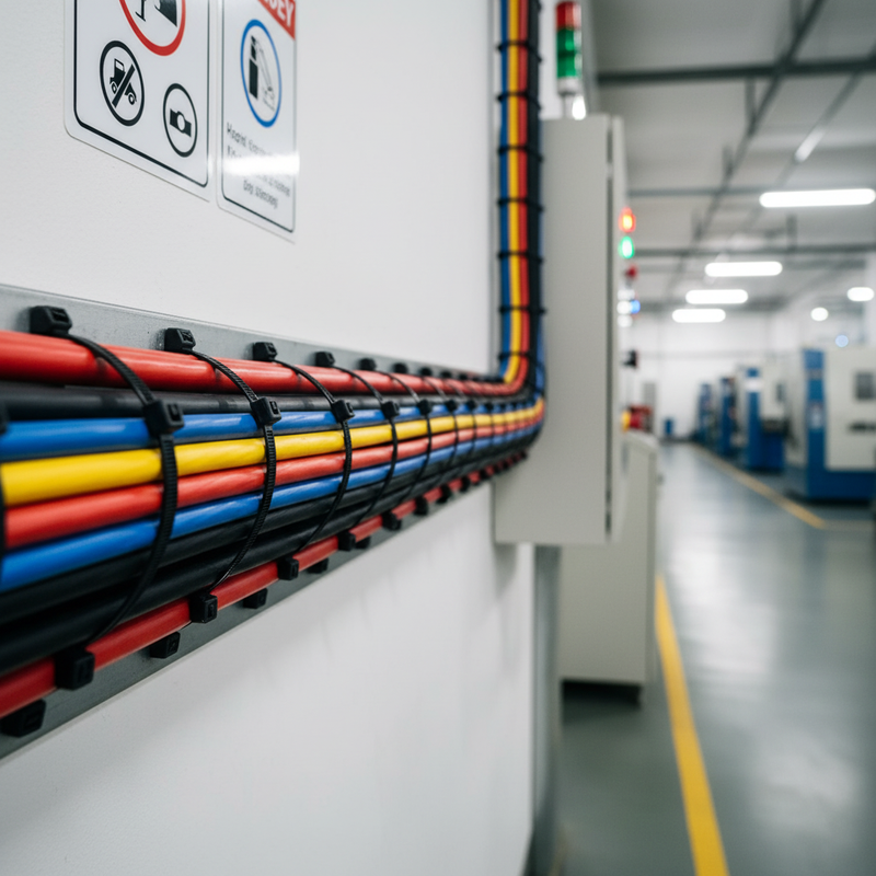 Gray Premium Heavy Duty Cable Ties - Pack of 100 for Versatile Use