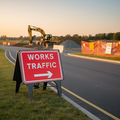 Premium Traffic Sign 1050x750mm for Safe Road Management