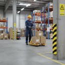 Light Slate Gray Premium Edge Impact Protection Foam - Right Angle for Safety