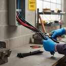 Light Slate Gray Heavy Duty Nylon Cable Ties 370mm x 7.6mm (Pack of 100)