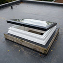 Electric Opening Flat Glass Rooflight 300mm for Builders Kerb