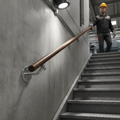 Heavy Duty Hand Rail Brackets - Decorative Support with 63mm Projection