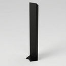 L Return Fascia Board Angle Covers – Aluminium Corner Fascia — Textured Black / 135 Deg External Angle