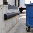 Black D-Profile Impact Guard 100 x 85 x 2500mm
