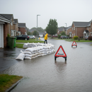 Gray Flood Prevention Sand Bags and Traffic Sign Kit - Essential (40 Bags)
