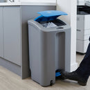 90 litre pedal-operated waste bin polypropylene