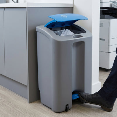 90 litre pedal-operated waste bin polypropylene