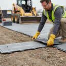 Rosy Brown Premium Light-Duty Ground Protection Matting for Events and Construction