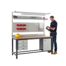 Gray Heavy Duty Industrial Workbench