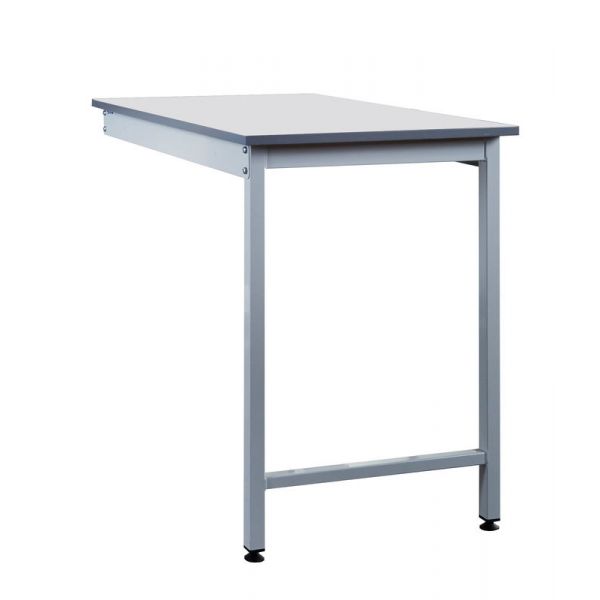 Light Slate Gray Extension Unit For Square Tube Workbench