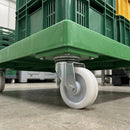 Polyethylene Dolly with Swivel Castors for Stackable Bins
