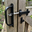 Heavy Suffolk Latch Black - Advanced Hardware