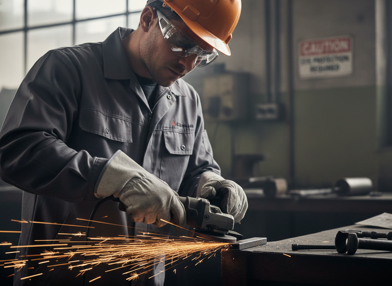 Dark Slate Gray Premium Everyday Anti Scratch Safety Spectacles - Light Mirror - Pack of 10