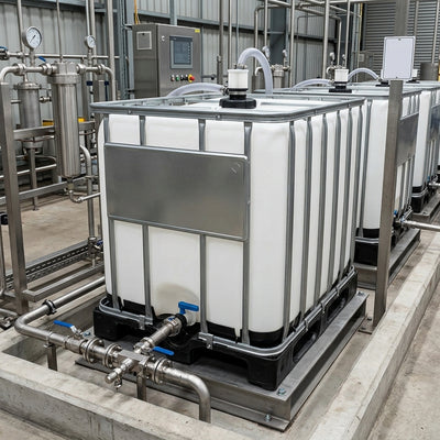 800L IBC Container with Plastic Pallet – UN Approved – 52 Units