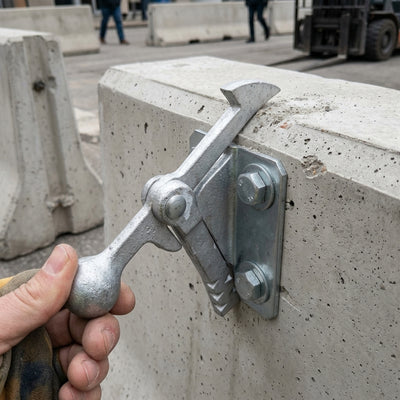 Cast Gravity Catch for Concrete Installation