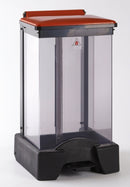 45 Litre Clear Plastic Fire Retardant Pedal Sackholder