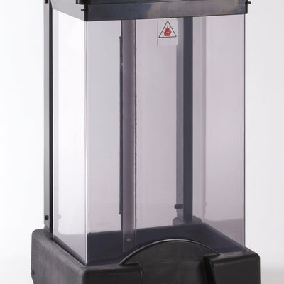 45 Litre Clear Plastic Fire Retardant Pedal Sackholder