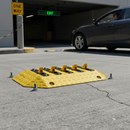 Dark Gray Premium Directional Flow Plate - Mid Section for Traffic Control